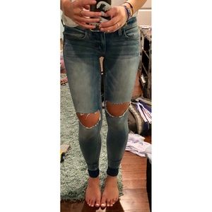 American Eagle Super Low Jegging Size 2 NEVER WORN